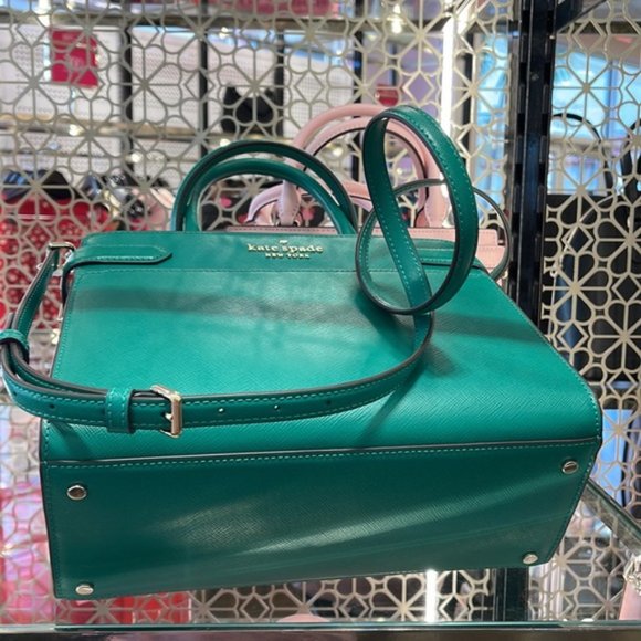 Kate Spade Staci Medium Satchel Green bean - Picture 6 of 16